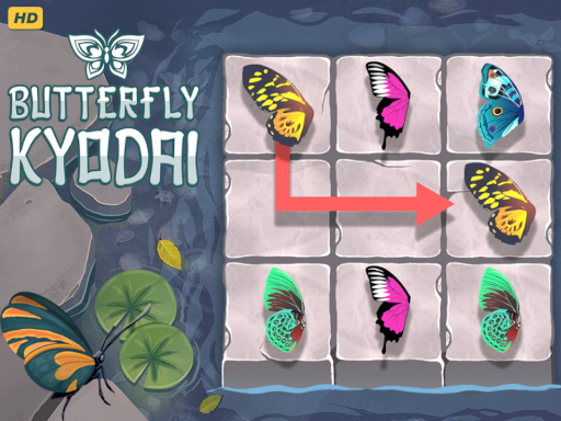 Butterfly Kyodai HD Game