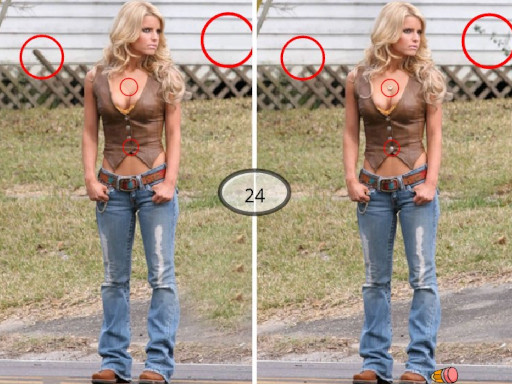 Jessica Simpson Difference Game Image Jessica Simpson Difference Game